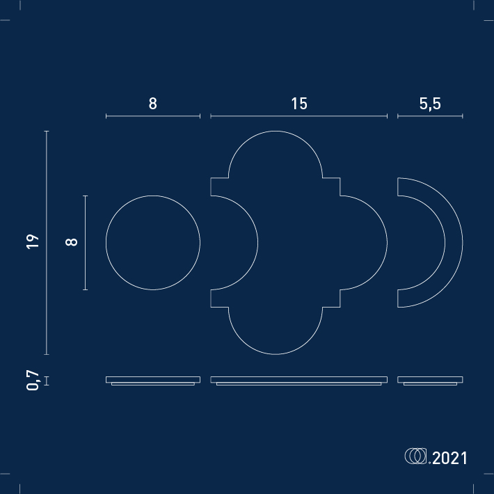 plan dessous de plat caro