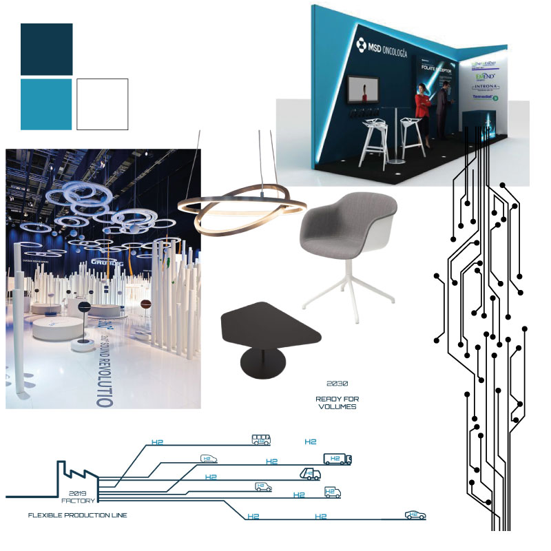 planche d'ambiance stand symbio